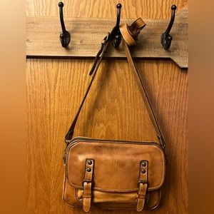 Small Patricia Nash Leather Messenger Crossbody Bag